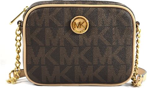 michael kors fulton small crossbody amazon|Michael Kors double zip crossbody.